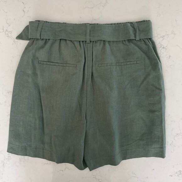 Vero Moda Vmamelia Hi Waist Pull On Lined Shorts Laurel Wreath Green Sz 6 NWT - Picture 7 of 13